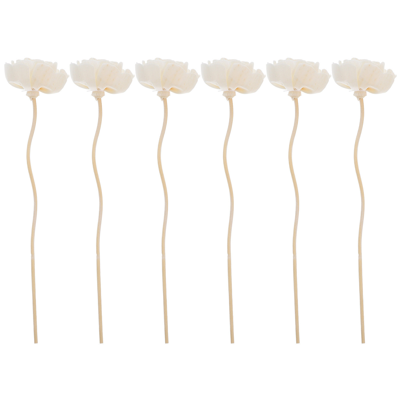 Home Fragrance Refill - 6Pcs Reed Diffuser Sticks Flower Refill