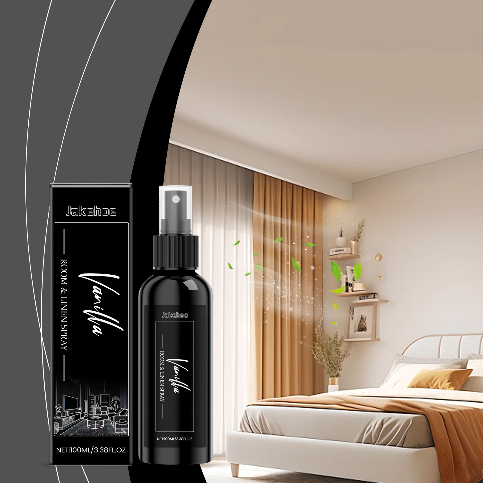Home Fragrance Linen - Linen Fabric Spray,Long-Lasting Fragrance,Home & Hotel