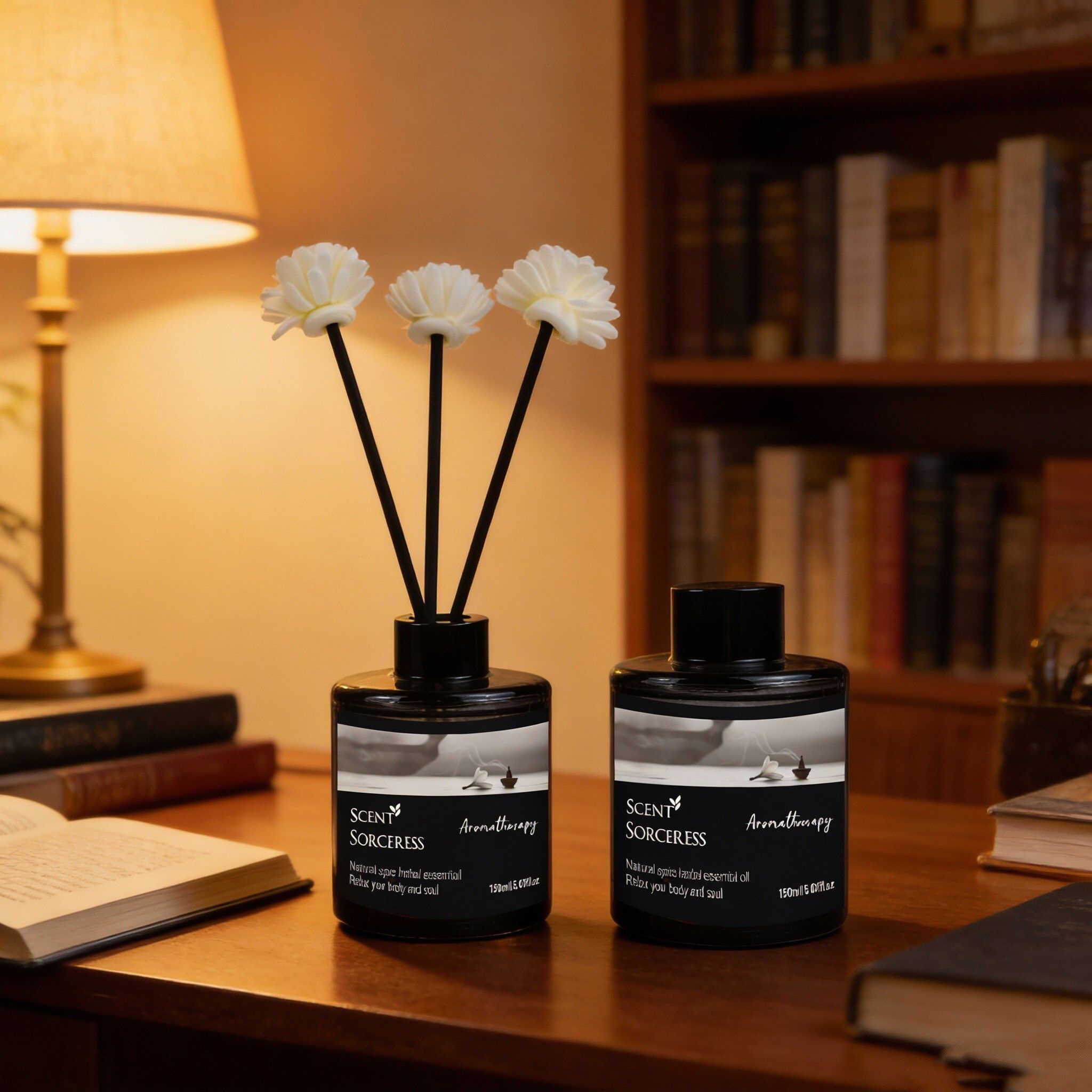 Home Fragrance Natural - 150ml Rattan Reed Diffuser Sets Fragrance