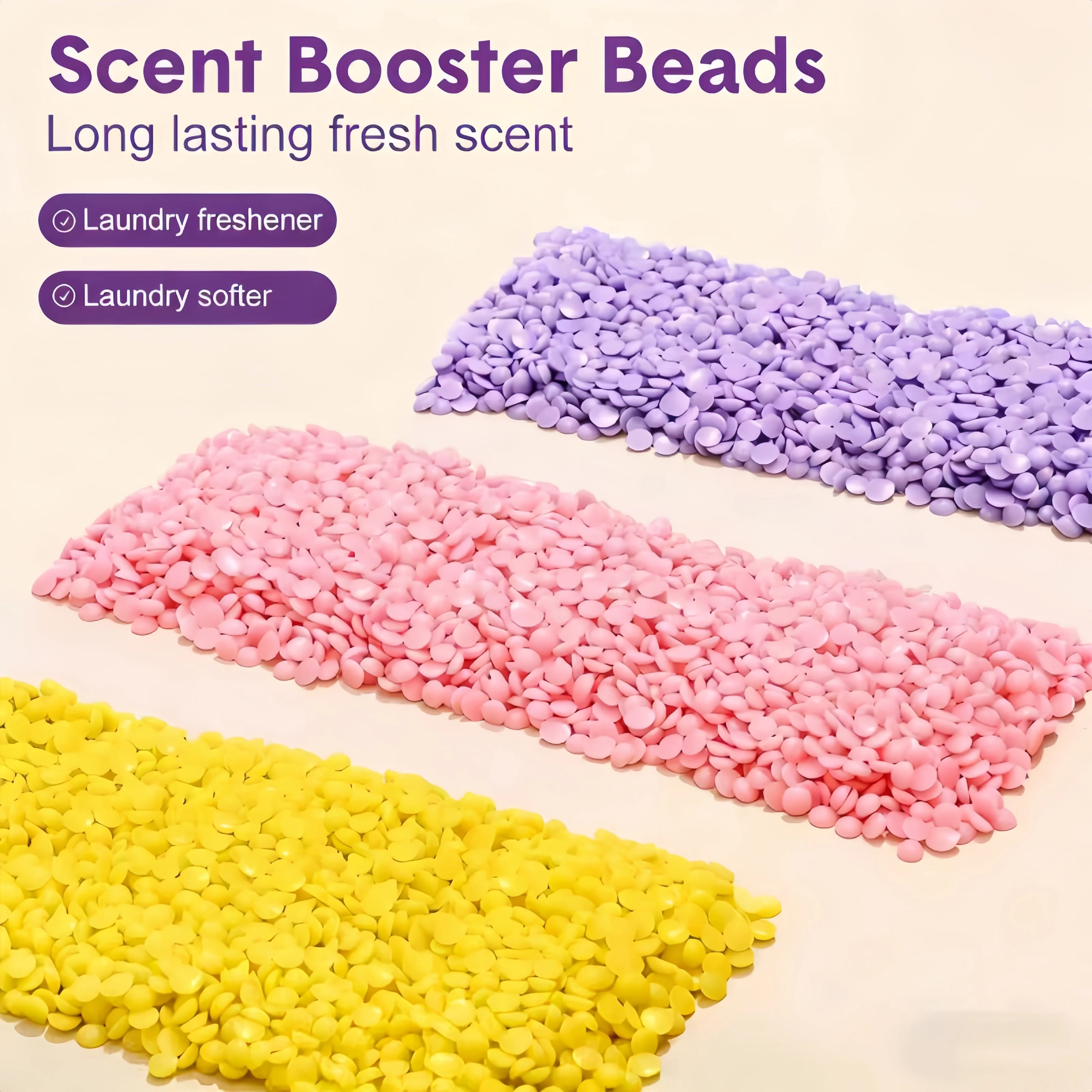 Scent Booster Bead - Laundry Scent Booster Beads,Net Weight 800g