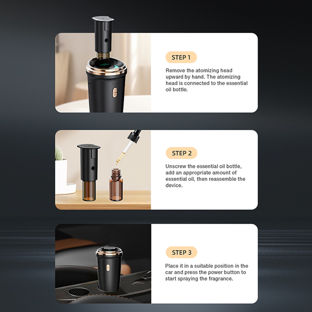 TEABLUM Car Diffuser Humidifie – Home Fragrance Natural recenzja i cena