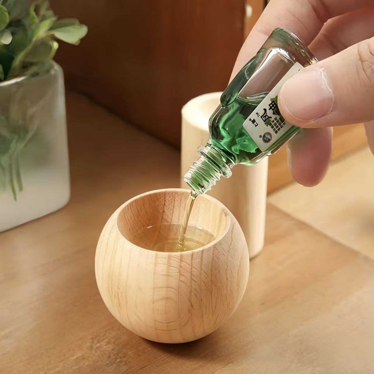 Portable Wood Essential Oil Di – Home Fragrance Natural recenzja i cena