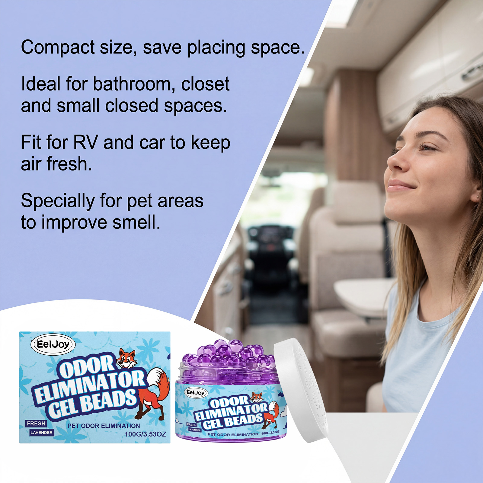 Pet Odor Eliminator Gel Beads  – Gel Air Freshener recenzja i cena