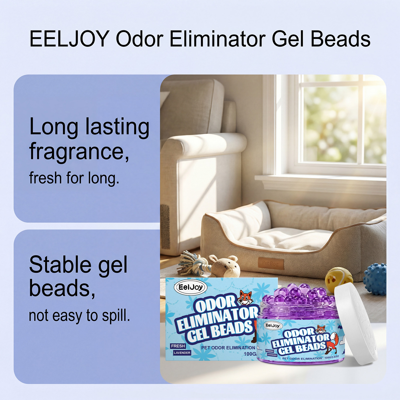 Pet Odor Eliminator Gel Beads  – Gel Air Freshener recenzja i cena