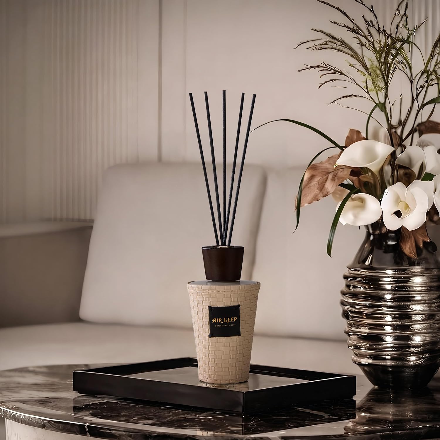 Reed Diffuser Set Clean Linen  – Home Fragrance Linen recenzja i cena