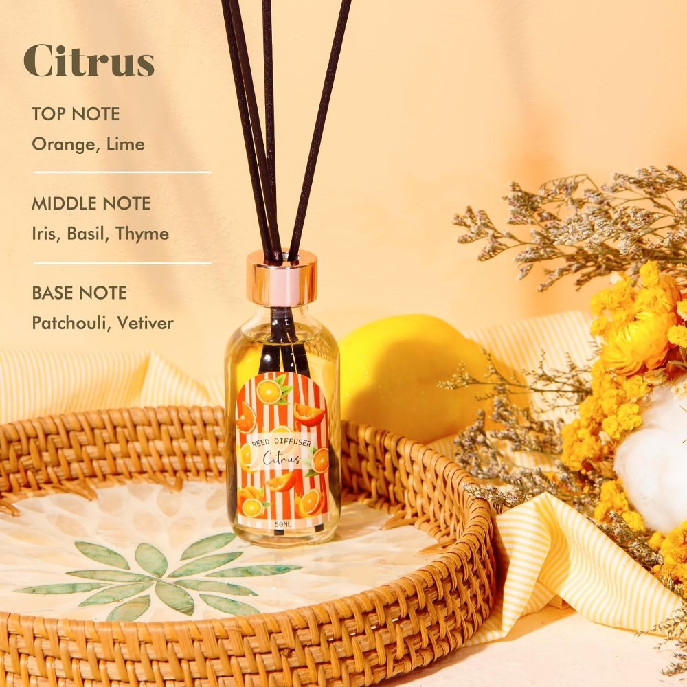 Linen Vanilla Citrus Reed Diff – Home Fragrance Linen recenzja i cena