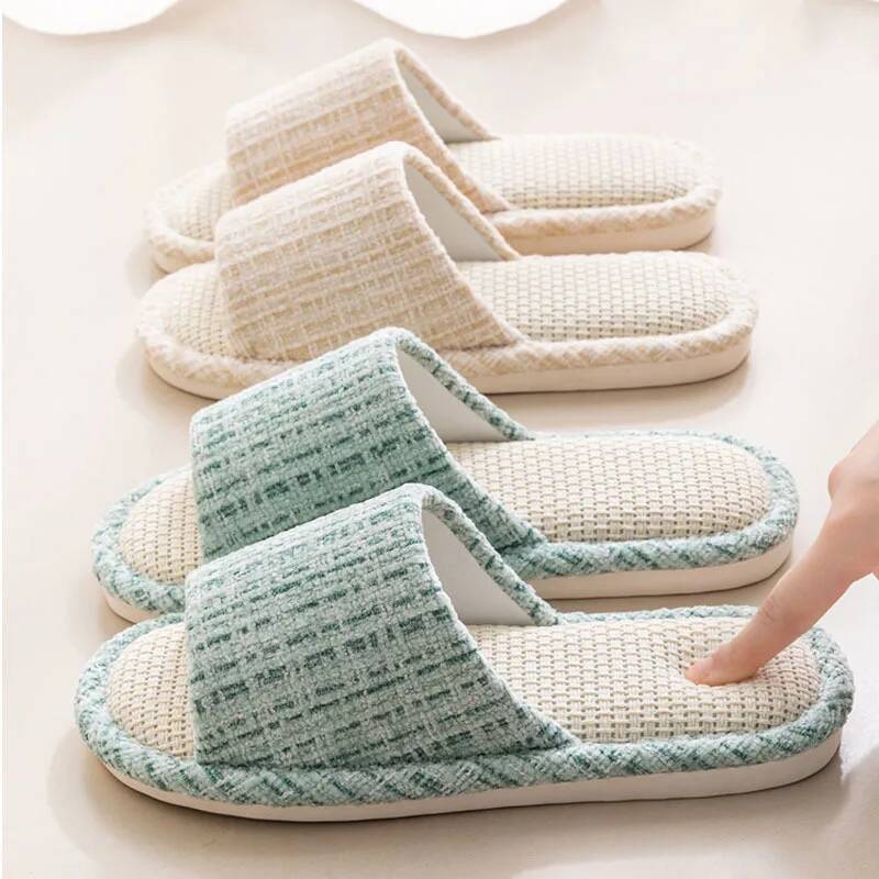 Women's Slippers Summer New Ja – Home Fragrance Linen recenzja i cena
