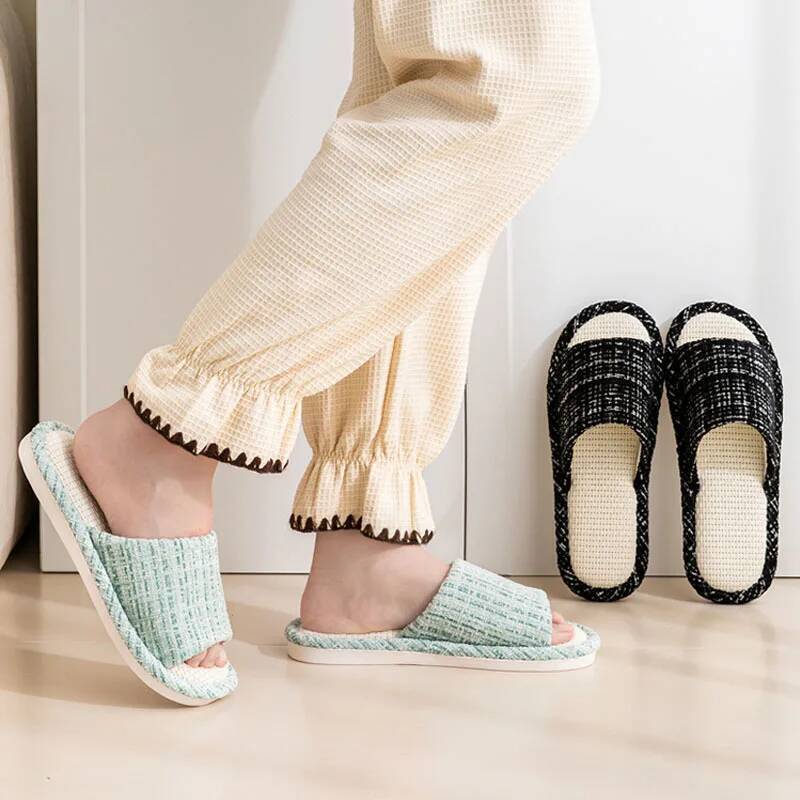 Women's Slippers Summer New Ja – Home Fragrance Linen recenzja i cena
