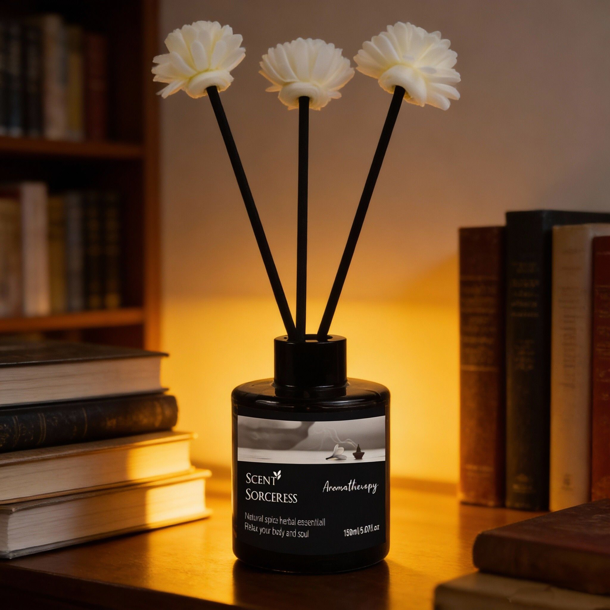 150ml Rattan Reed Diffuser Set – Home Fragrance Natural recenzja i cena