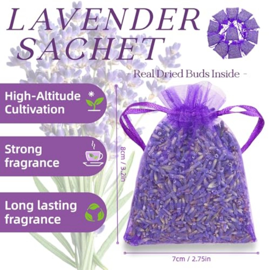 36 Pack Lavender Sachet Bags - – Home Fragrance Natural recenzja i cena