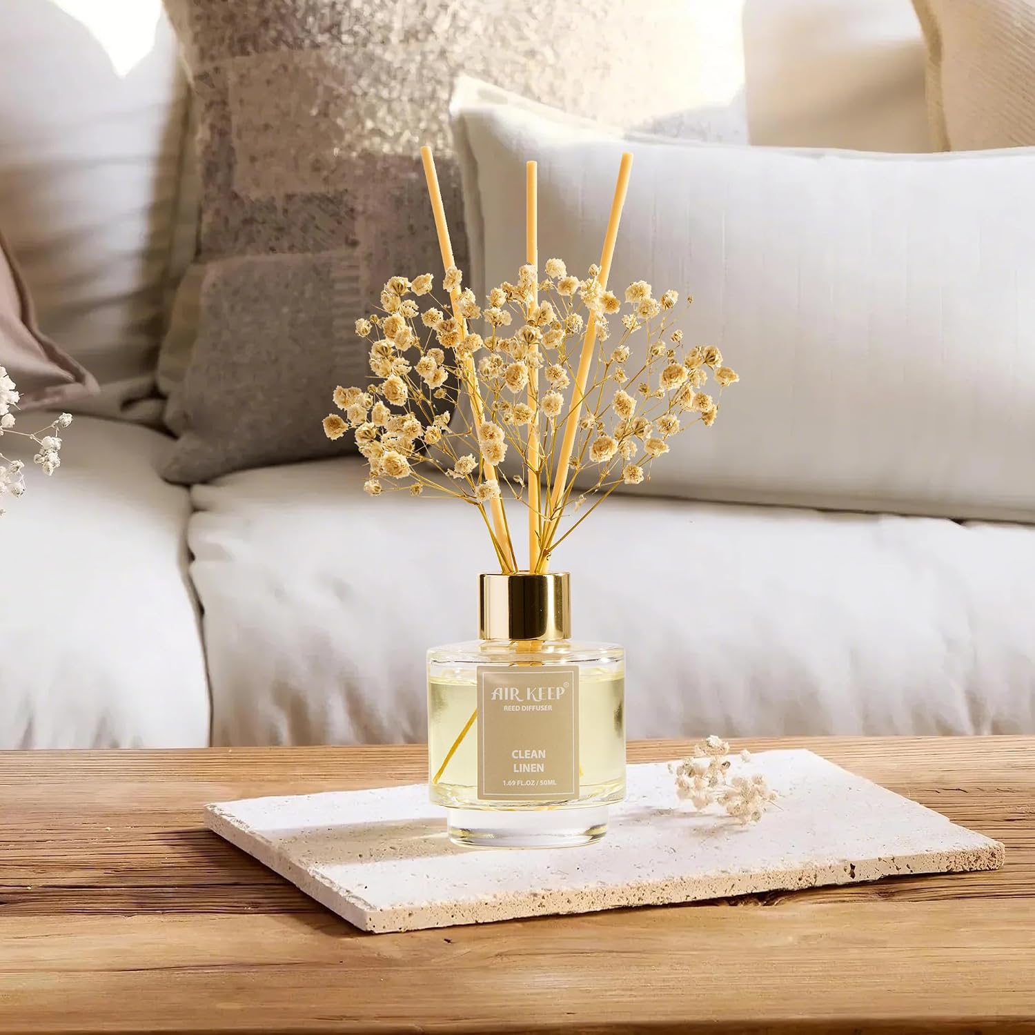 3-Pack Reed Diffuser Set: Clea – Home Fragrance Linen recenzja i cena