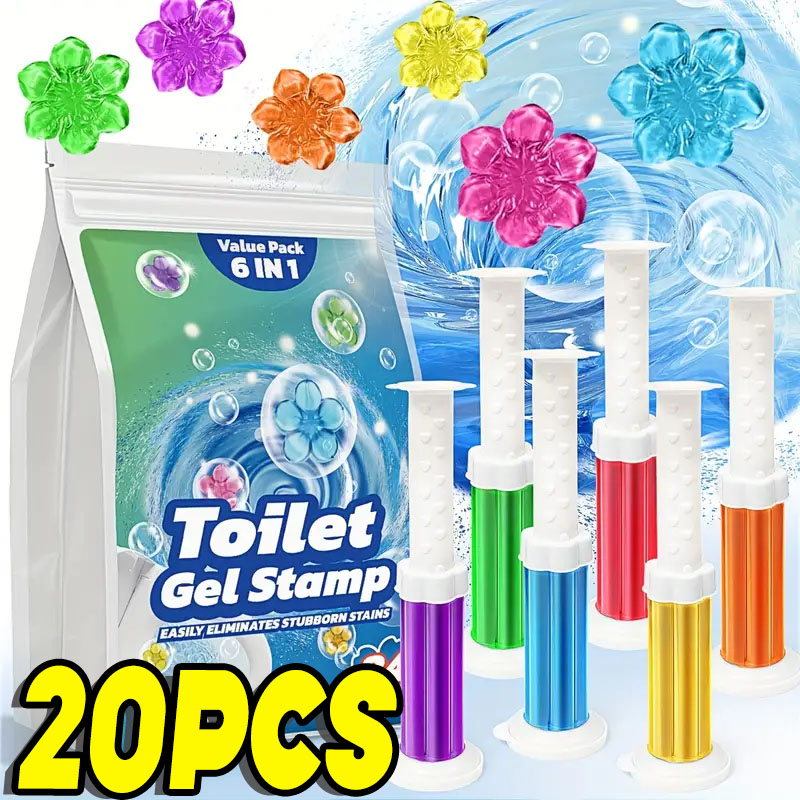 1/20pcs Flower Toilet Cleaner  – Home Fragrance Gel recenzja i cena
