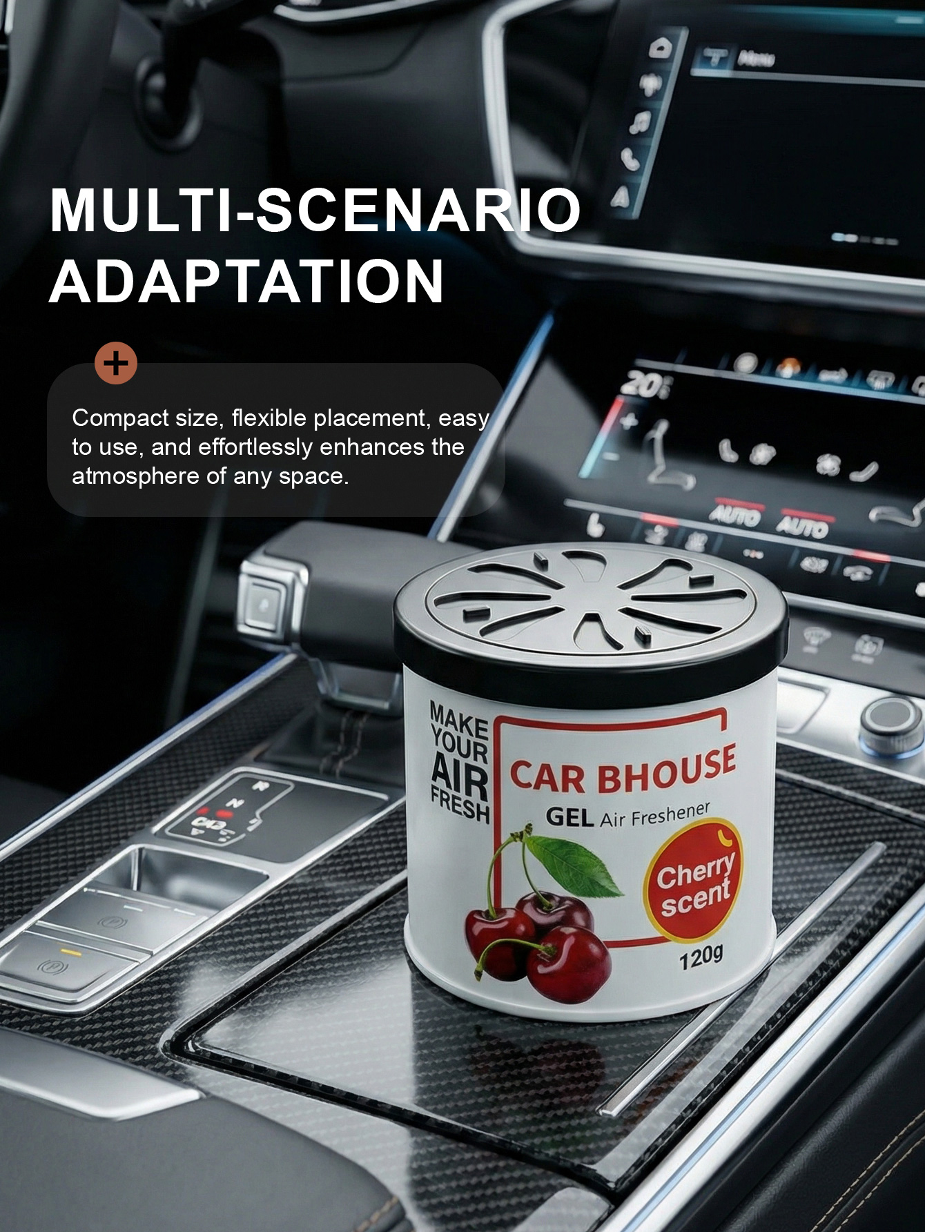 Dual-purpose air freshening ge – Home Fragrance Gel recenzja i cena