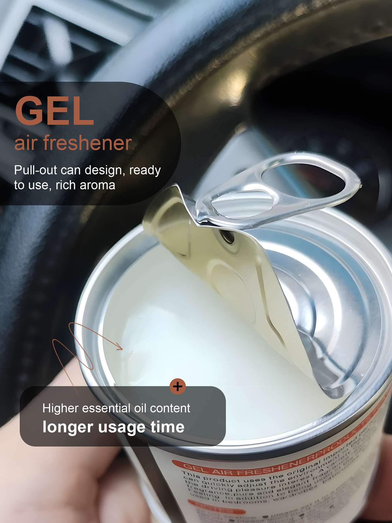 Dual-purpose air freshening ge – Home Fragrance Gel recenzja i cena